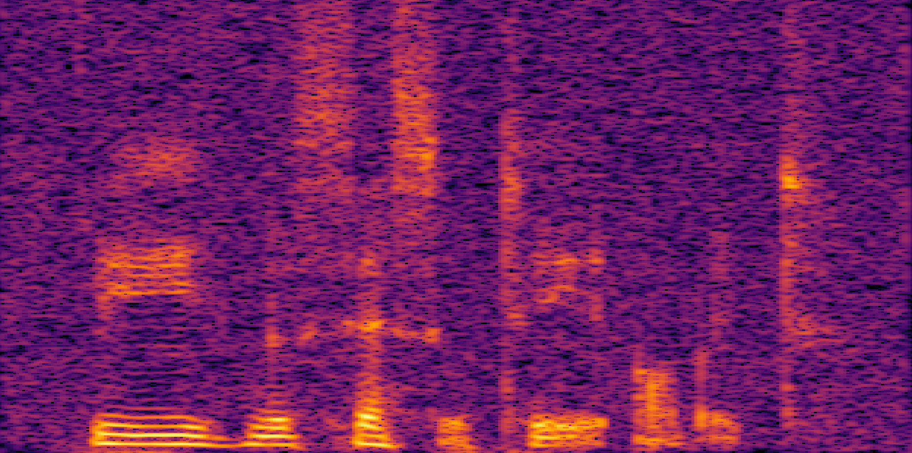 Noisy Input Spectrogram